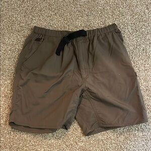 Men's Brown North Face Shorts